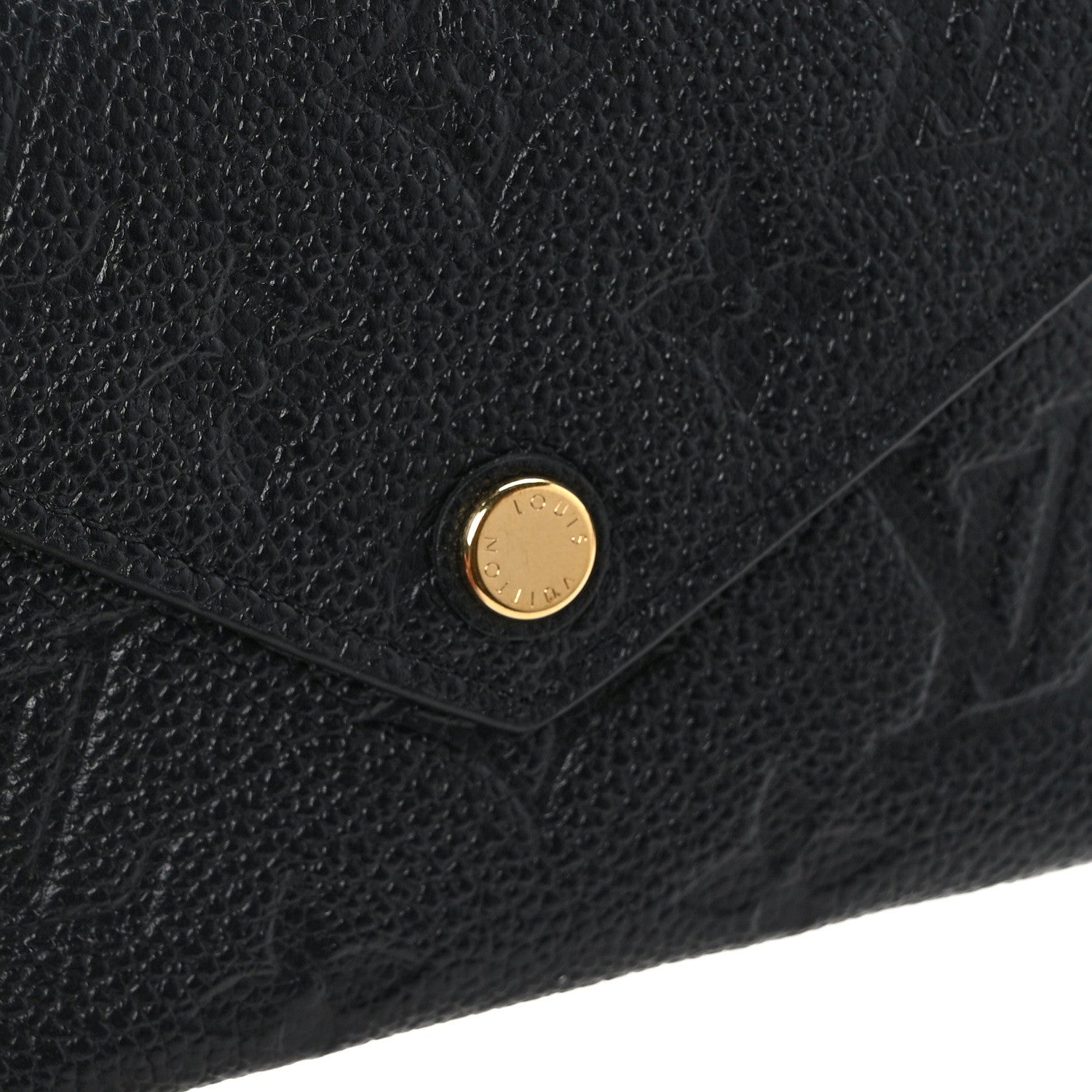 Louis Vuitton Empreinte Victorine Wallet Black 7 of 7