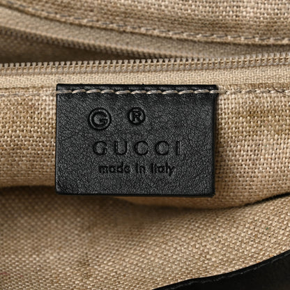 Gucci Soft Microguccissima Dome Satchel Black 6 of 11