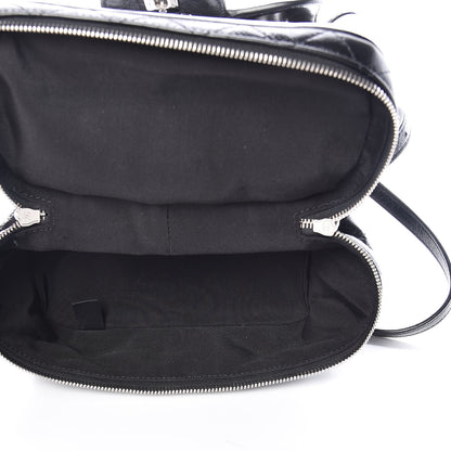 Chanel Crumpled Calfskin PVC Quilted Backpack Black 6 of 10