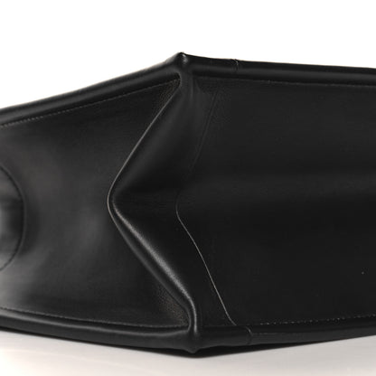 Christian Dior Calfskin Macro Cannage Small Book Tote Black 9 of 10