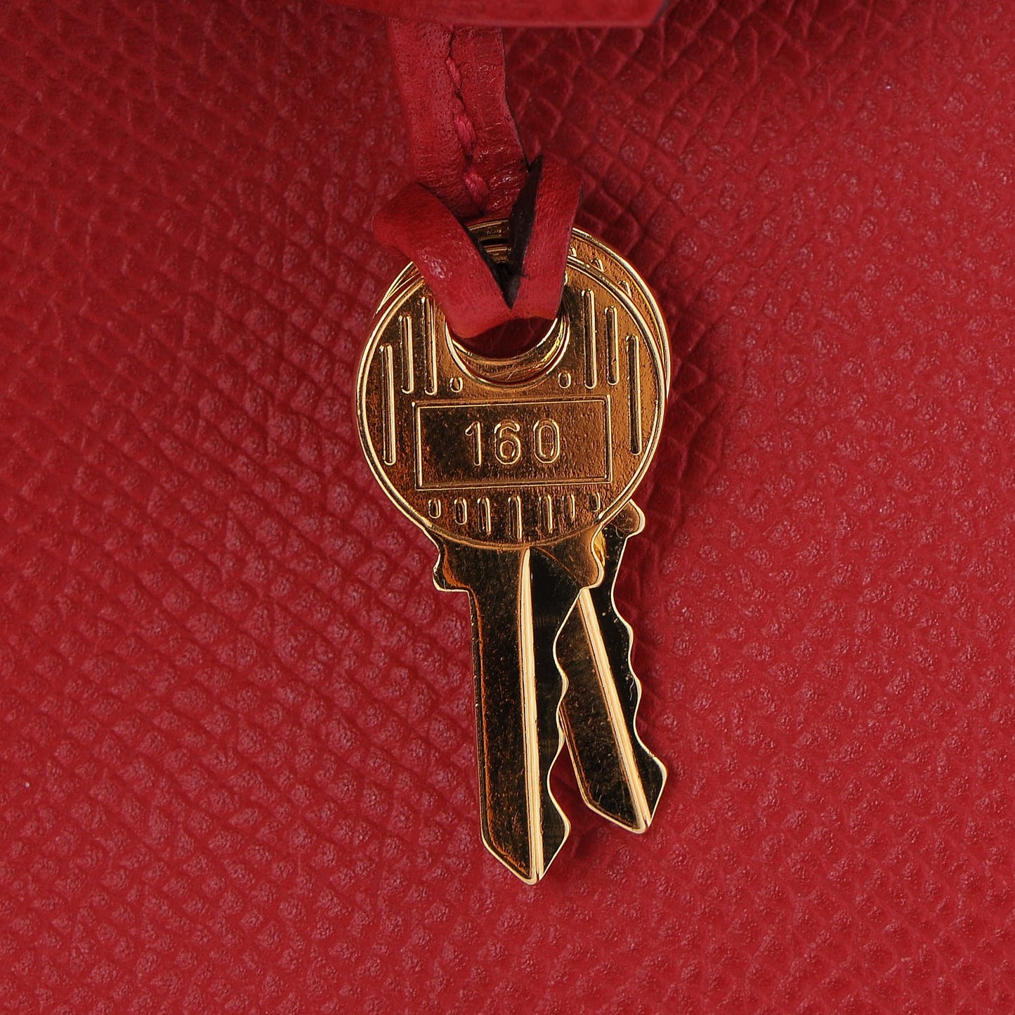 Epsom Birkin 30 Rouge Casaque
