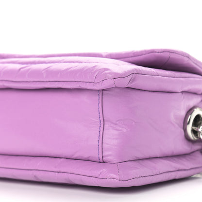 Marc Jacobs Lambskin The Mini Pillow Bag Purple 6 of 9