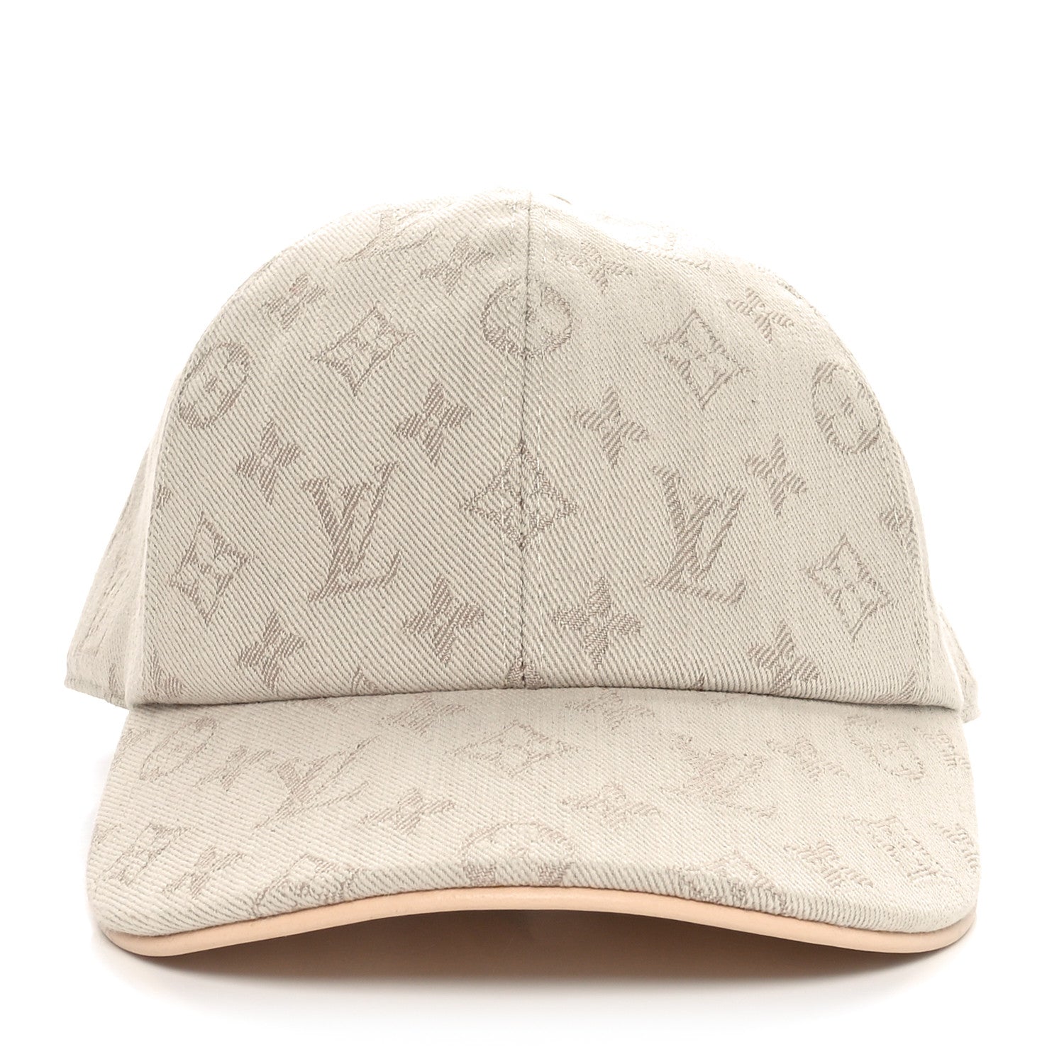 Louis Vuitton Cotton Monogram Essential Cap Beige 3 of 9