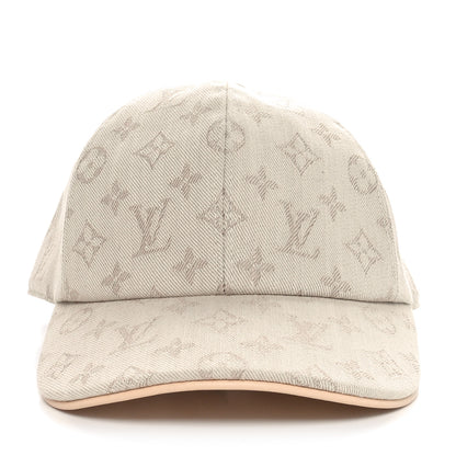 Louis Vuitton Cotton Monogram Essential Cap Beige 3 of 9