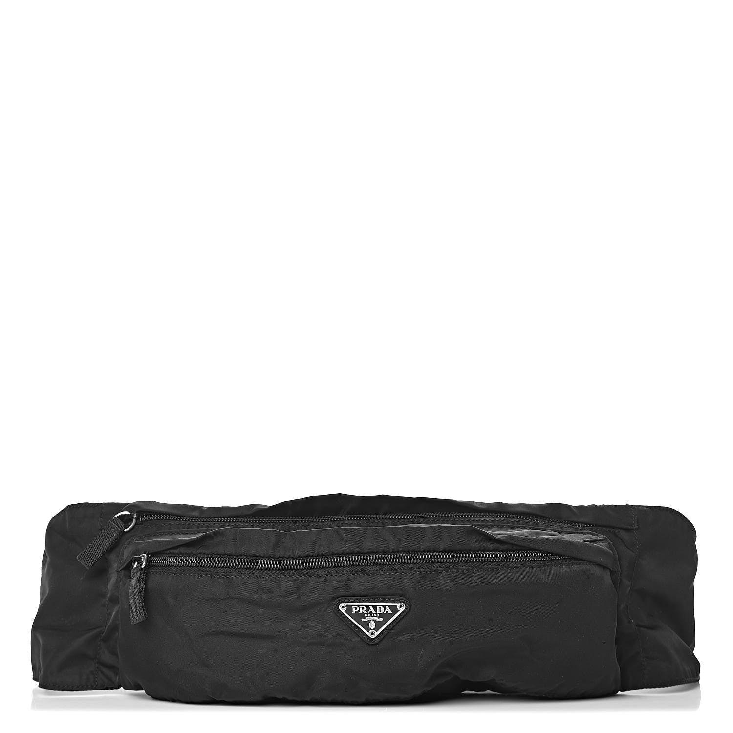 Prada Tessuto Nylon Montagna Belt Bag Black 1 of 11