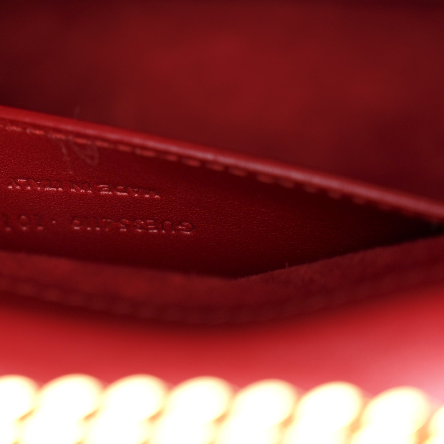 Smooth Calfskin Medium Classic Monogram Kate Tassel Satchel Lipstick Red