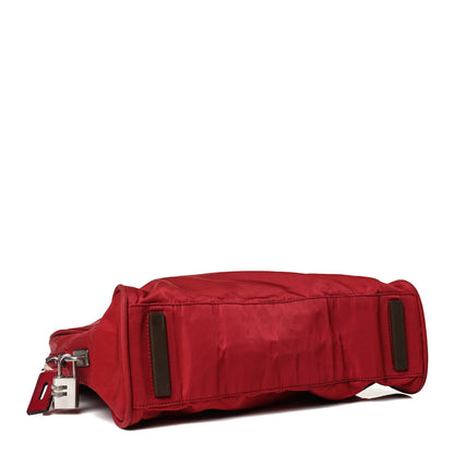 Prada Tessuto Nylon Tote Rosso 4 of 16