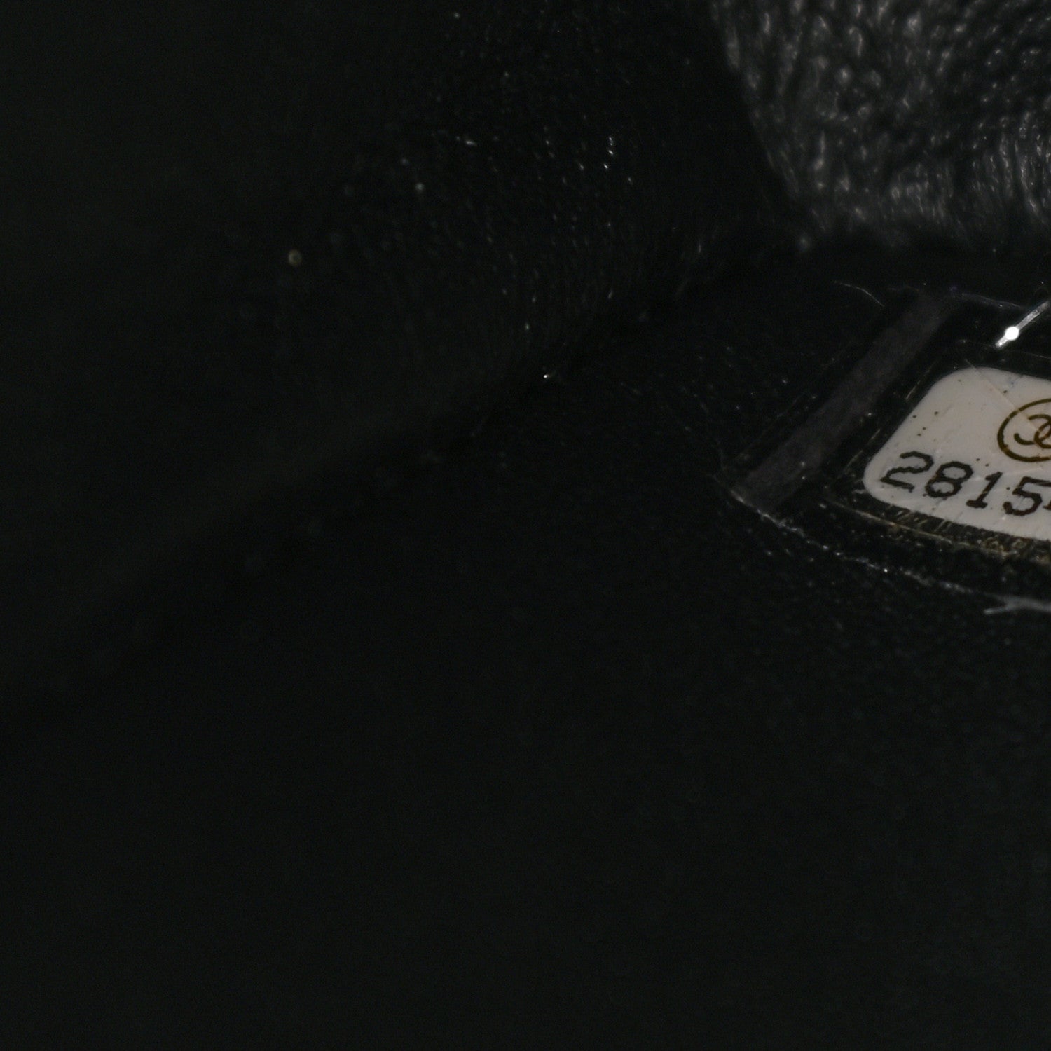 Chanel Calfskin Crocodile Embossed Graffiti 2.55 Mini Crocodile Reissue Flap Black Pink 6 of 10