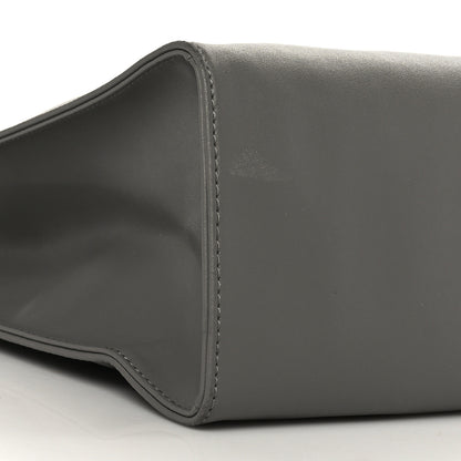 Telfar Vegan Leather Medium Shopping Bag Grey 7 of 9