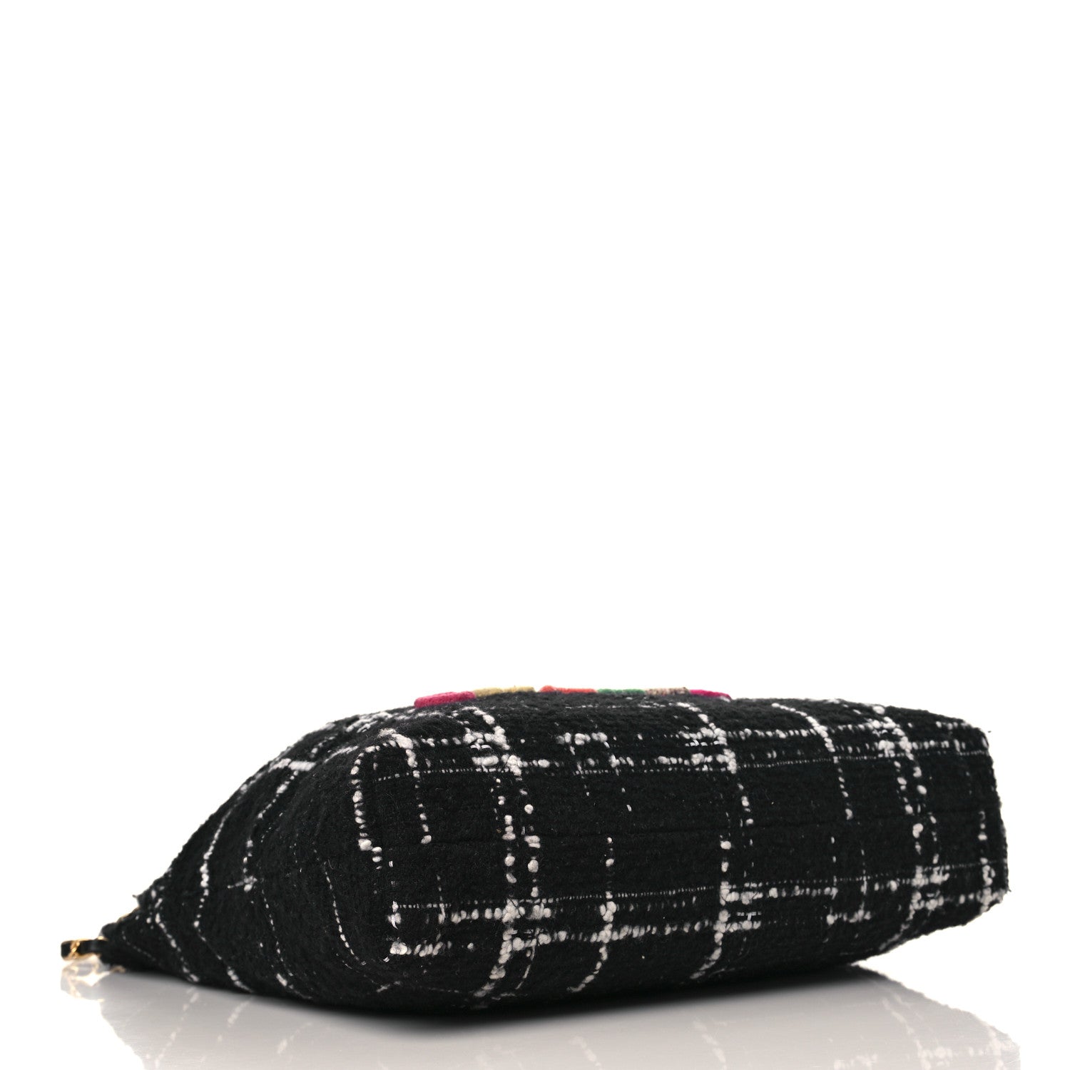 Chanel Wool Tweed Quilted Chanel 22 Black Multicolor 5 of 10