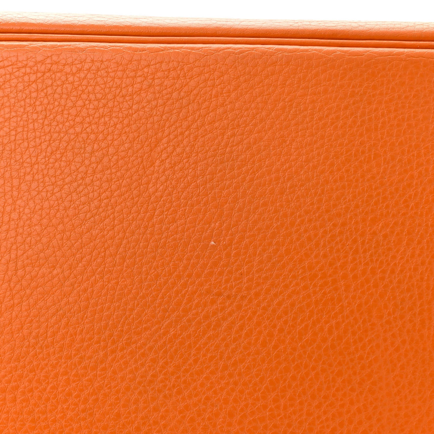 Taurillon Clemence Birkin 35 Orange