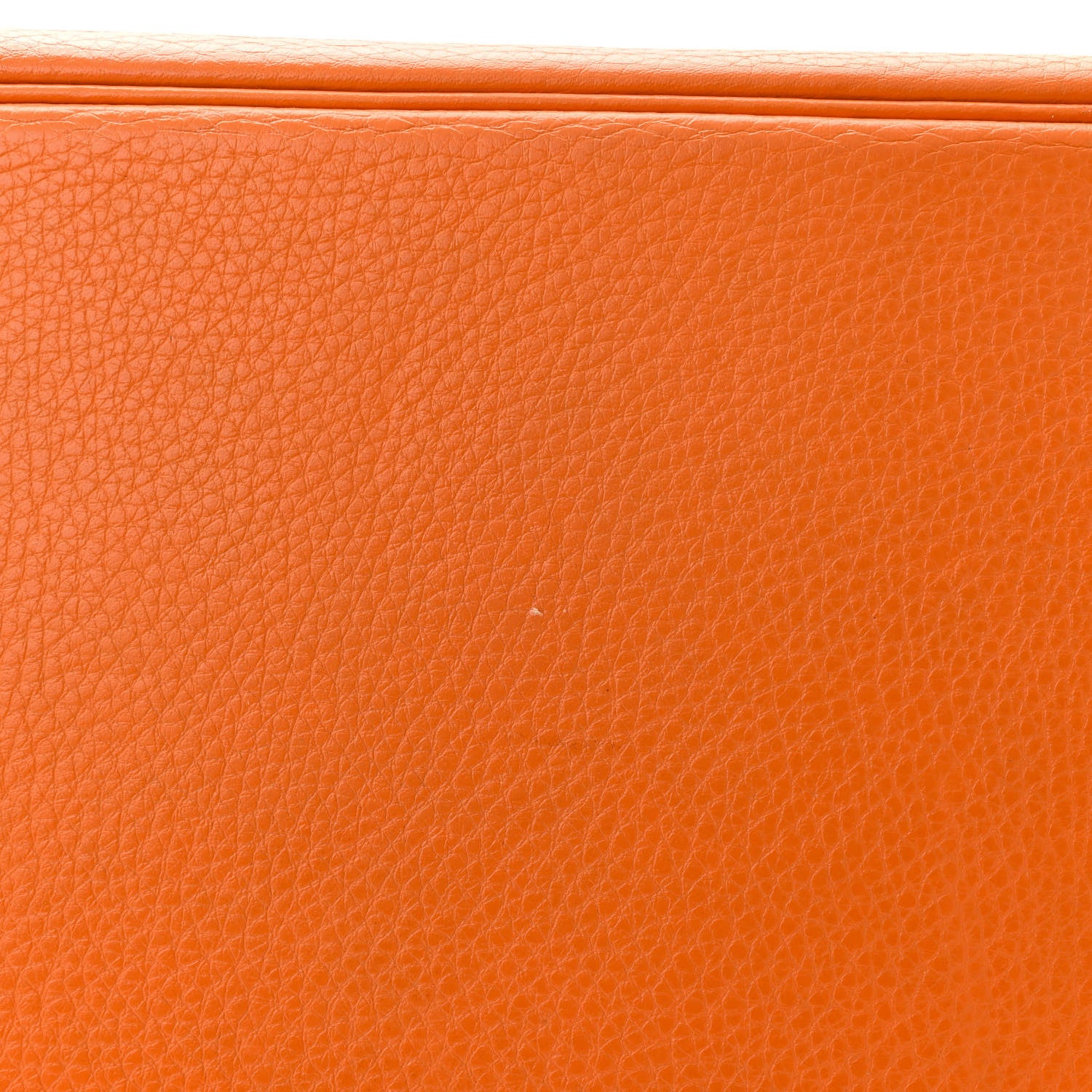 Hermes Taurillon Clemence Birkin 35 Orange 14 of 15