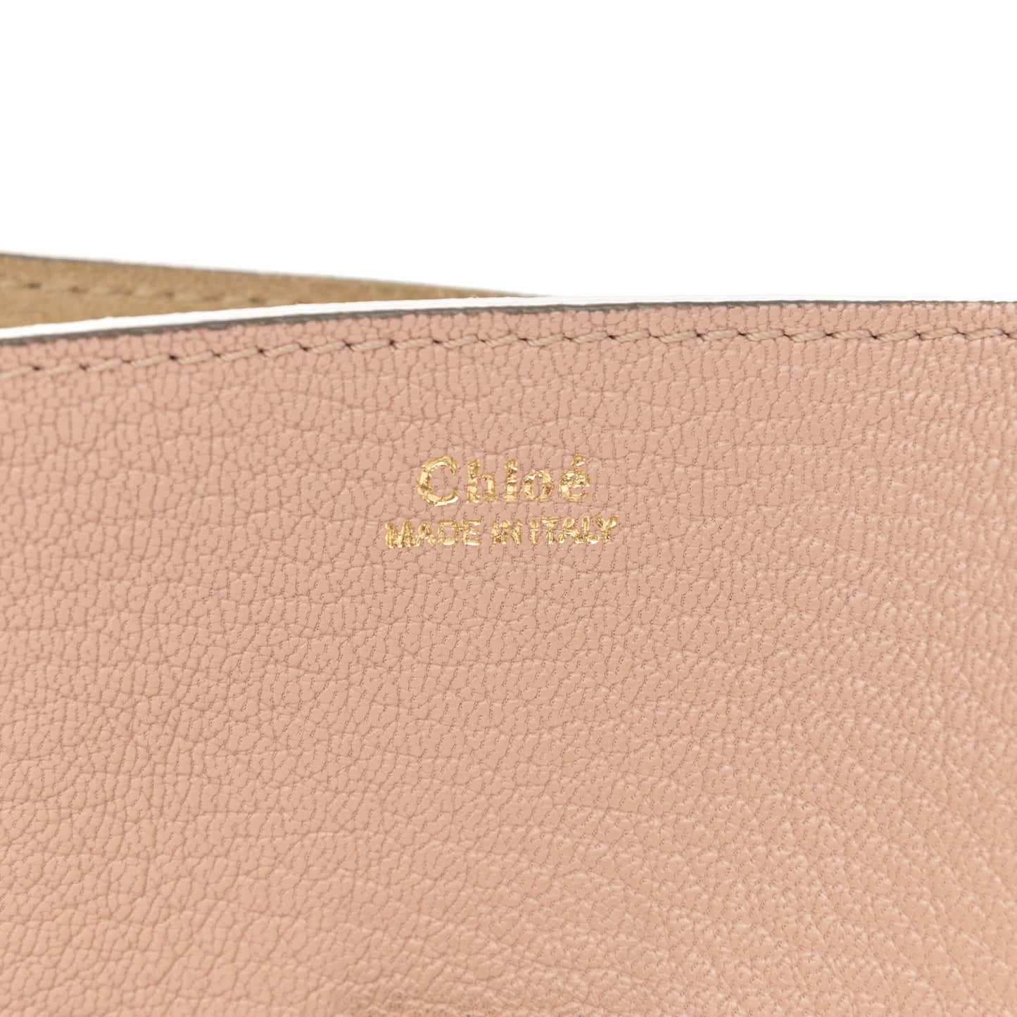 Grained Lambskin Drew Shoulder Bag Cement Pink