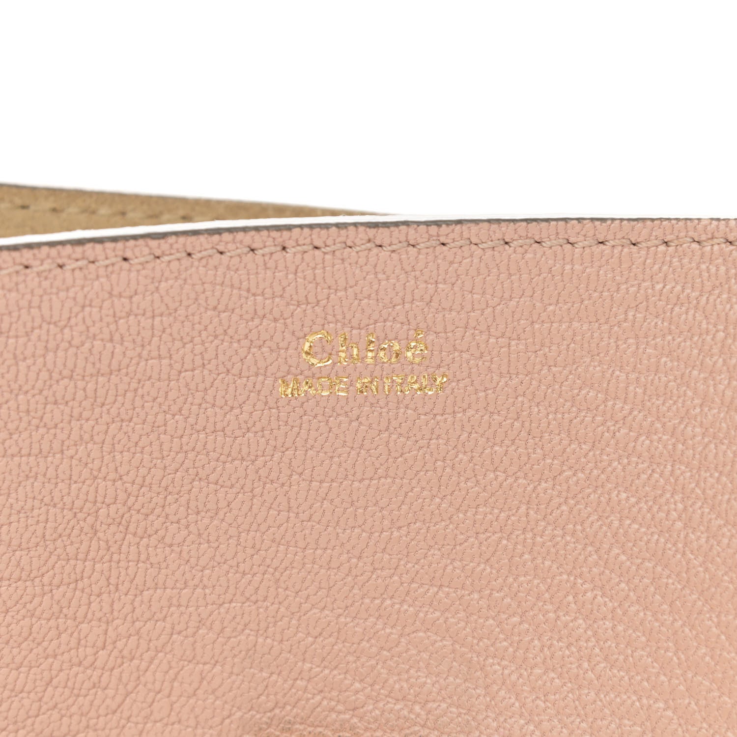 Chloe Grained Lambskin Drew Shoulder Bag Cement Pink 6 of 11