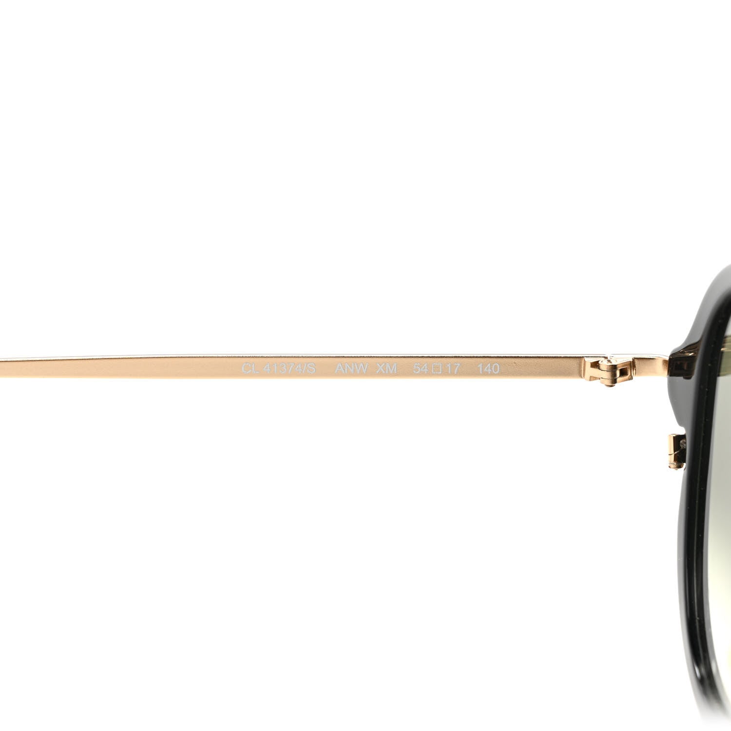 Celine Aviator Sunglasses CL 41374/S Black 6 of 6