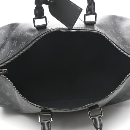 Louis Vuitton Monogram Eclipse Keepall Bandouliere 45 5 of 9