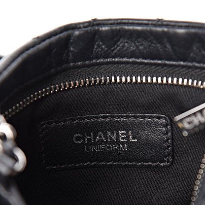 Chanel Calfskin Quilted Crossbody Bag Black 7 of 11