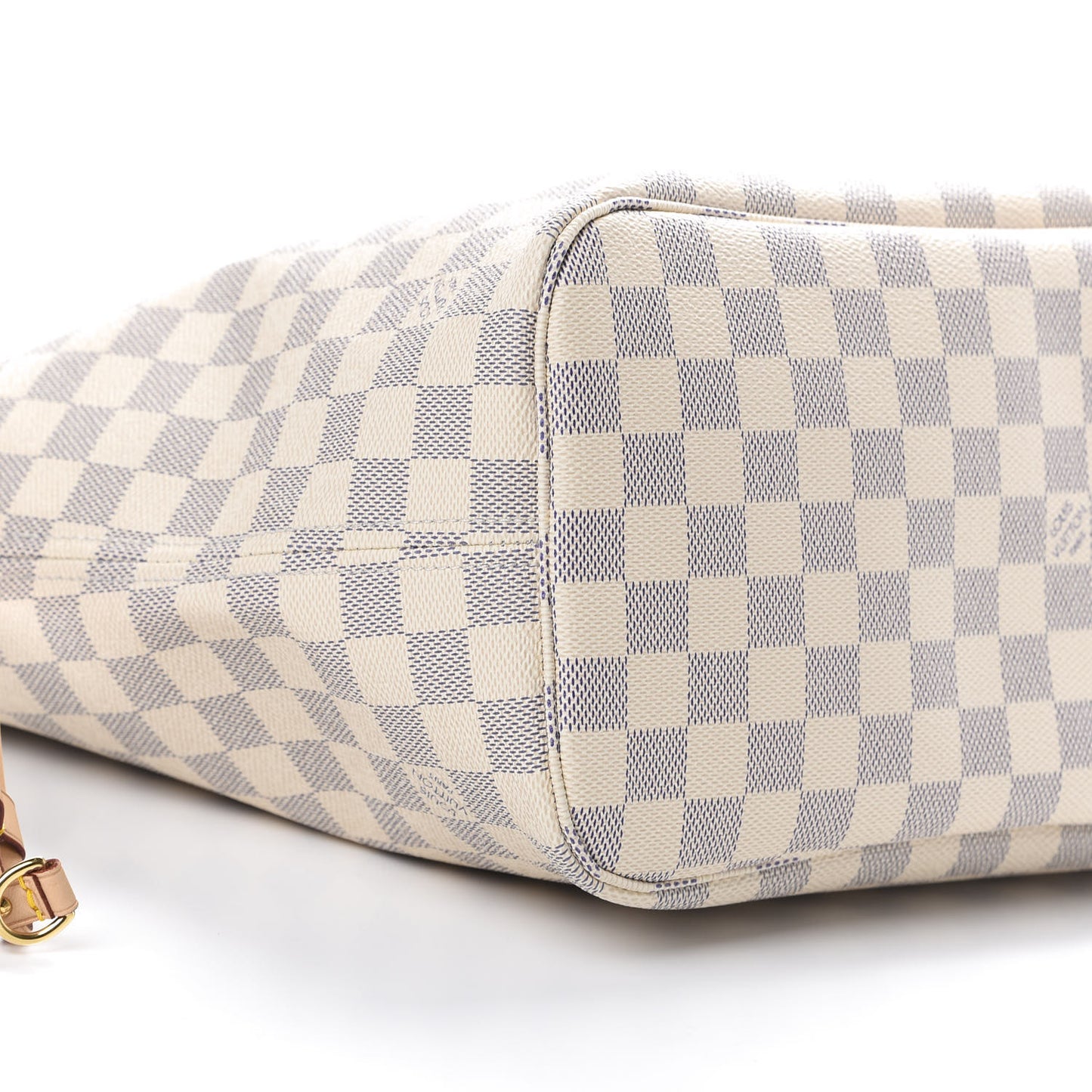 Damier Azur Neo Neverfull MM Rose Ballerine