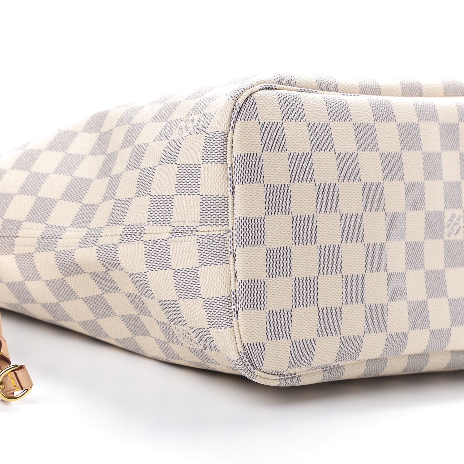 Louis Vuitton Damier Azur Neo Neverfull MM Rose Ballerine 8 of 10