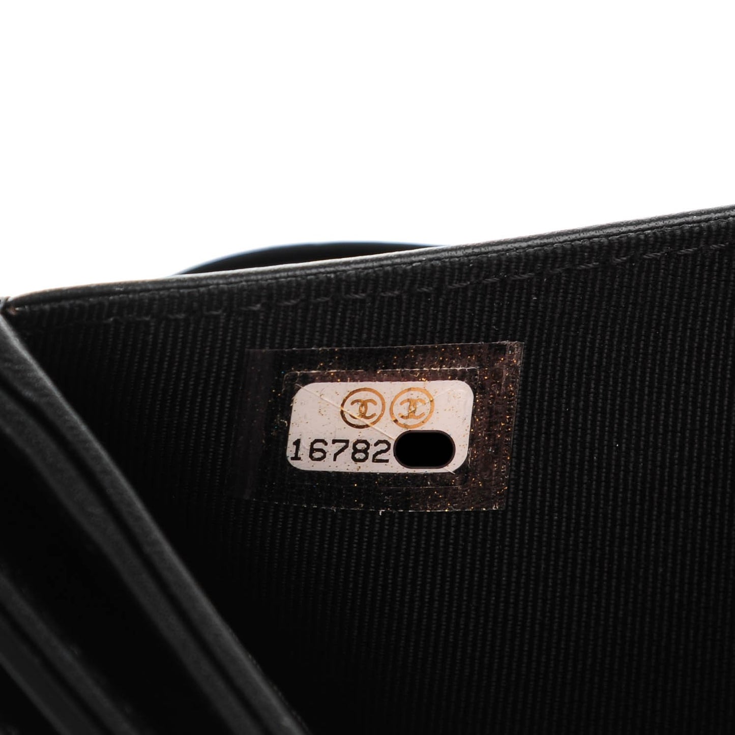 Patent Quilted Compact French Flap Wallet Black