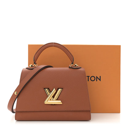 Louis Vuitton Taurillon Twist One Handle PM Caramel 11 of 11