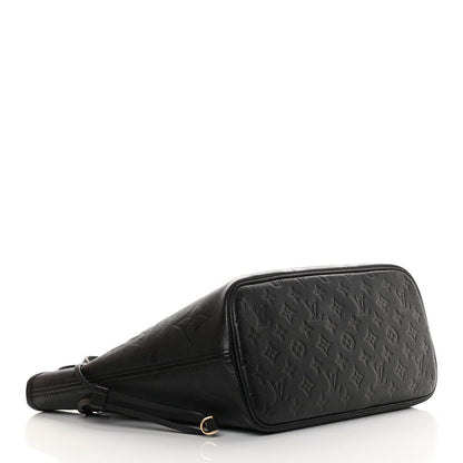 Louis Vuitton Empreinte Monogram Giant Neverfull MM Black 4 of 11