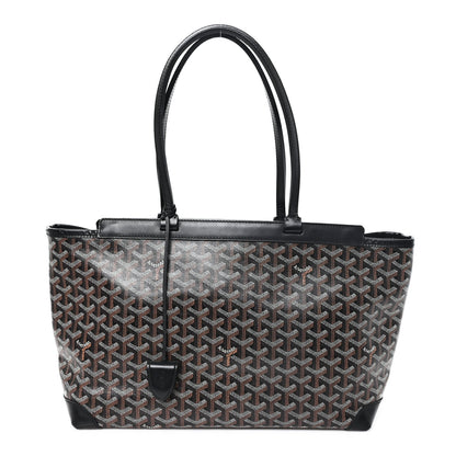 Goyard Goyardine Bellechasse Biaude MM Tote Black 1 of 12