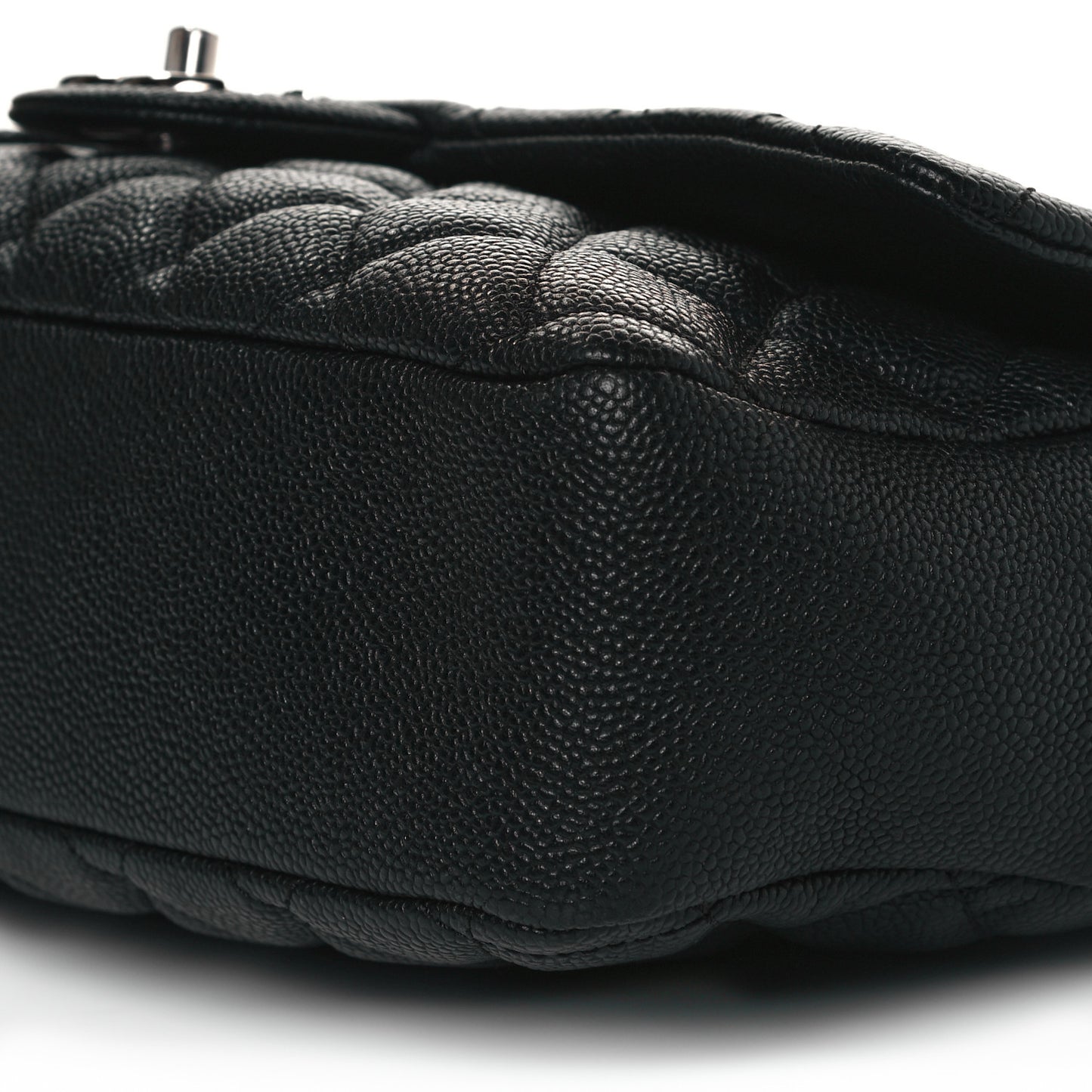 Caviar Quilted Jumbo Easy Flap Black