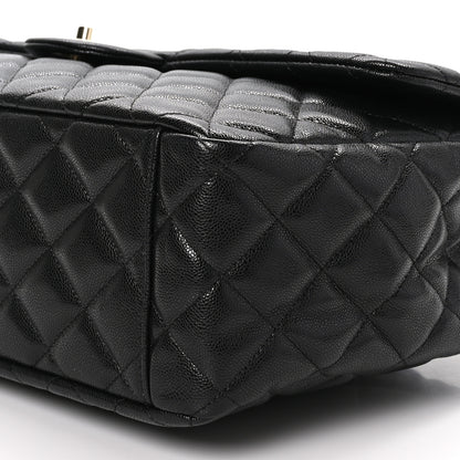 Chanel Caviar Quilted XXL Travel Flap Bag Black 10 of 10