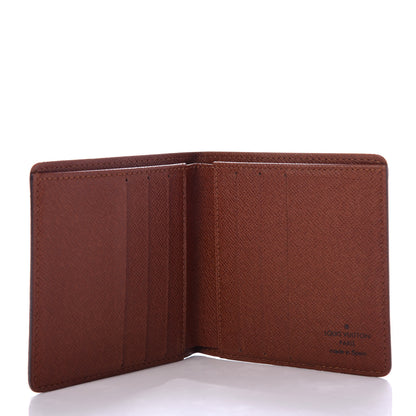 Louis Vuitton Monogram Billfold Wallet 6 Credit Card Slots 5 of 6