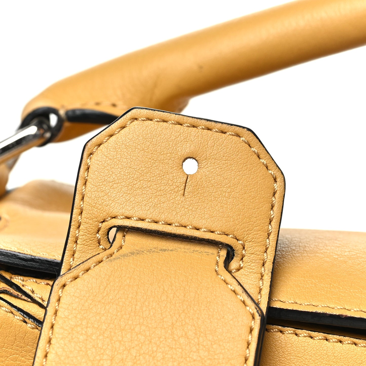 Calfskin Medium Puzzle Bag Yellow