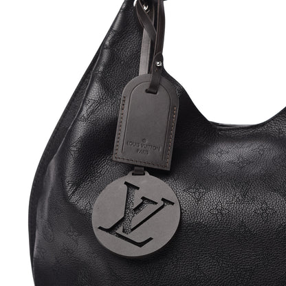 Louis Vuitton Mahina Carmel Hobo Black 9 of 9