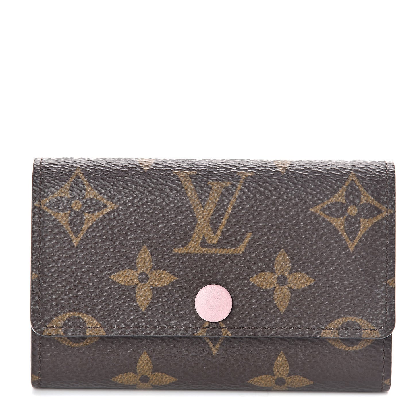Monogram Multicles 6 Key Holder Rose Ballerine