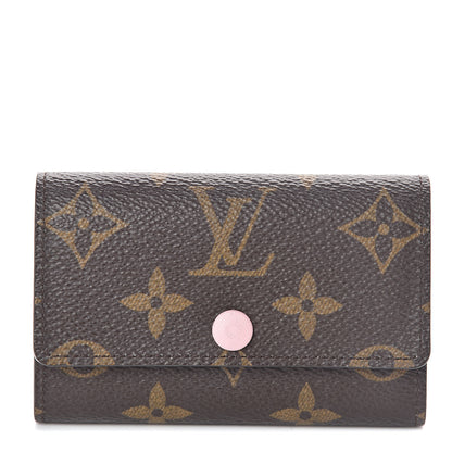 Louis Vuitton Monogram Multicles 6 Key Holder Rose Ballerine 1 of 6