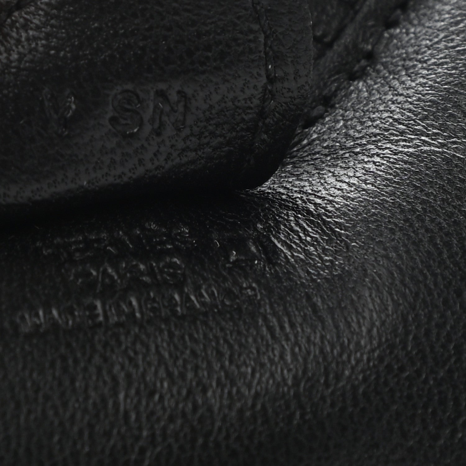Hermes Milo Lambskin Matte Alligator Touch Grigri Rodeo Horse Bag Charm PM So Black 4 of 5