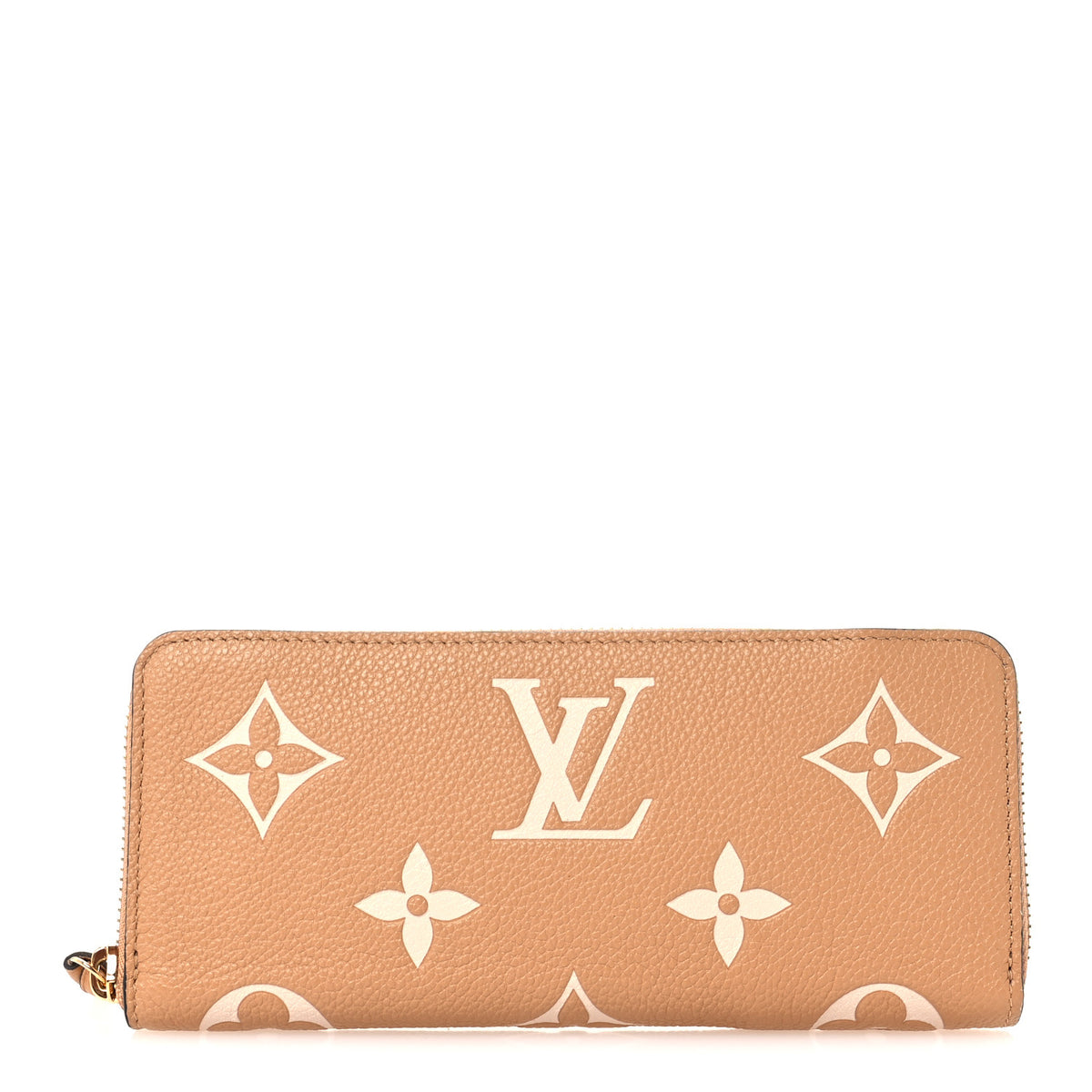 Louis Vuitton Empreinte Monogram Giant Clemence Wallet Arizona Creme 1 of 7