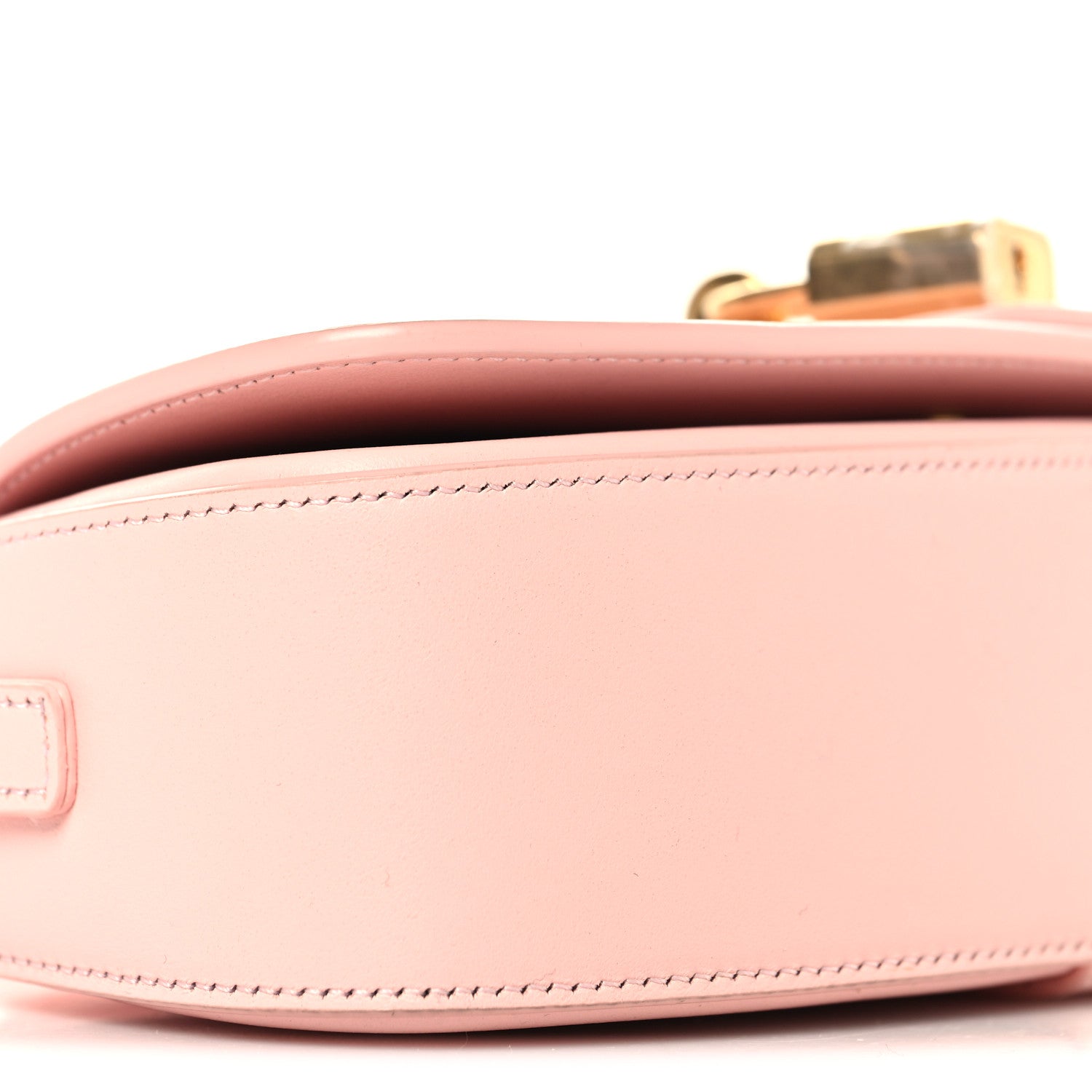 Celine Smooth Calfskin Tabou Clutch On Strap Pink 8 of 9