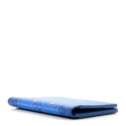 Louis Vuitton Monogram Heritage Pocket Organizer Basketball Blue 4 of 6
