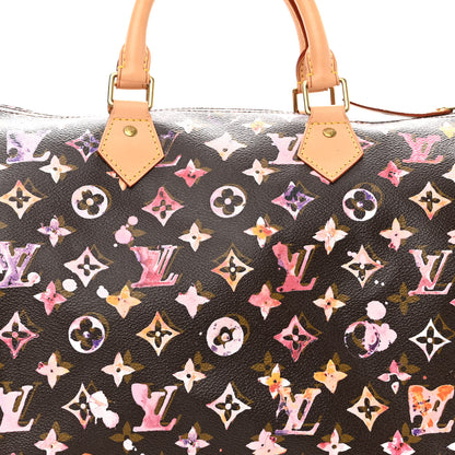 Louis Vuitton Watercolor Aquarelle Speedy 35 Brown 8 of 11