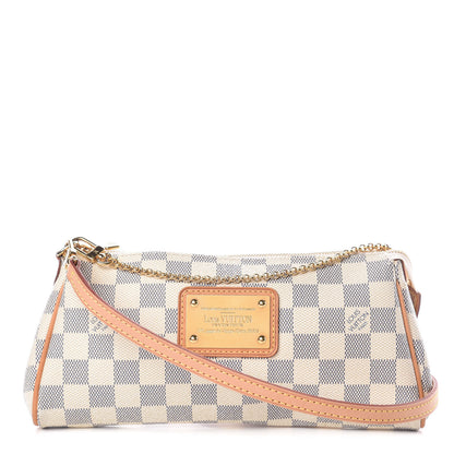 Louis Vuitton Damier Azur Eva Clutch 1 of 9