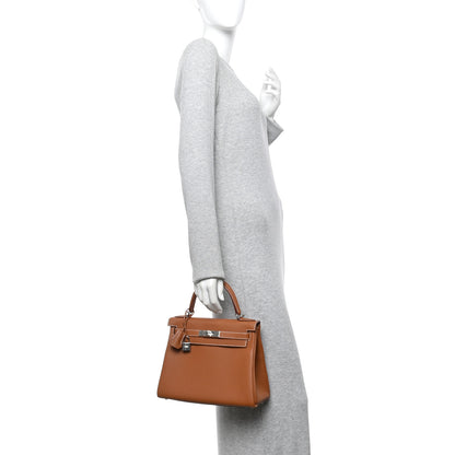 Hermes Togo Kelly Retourne 28 Gold 2 of 12