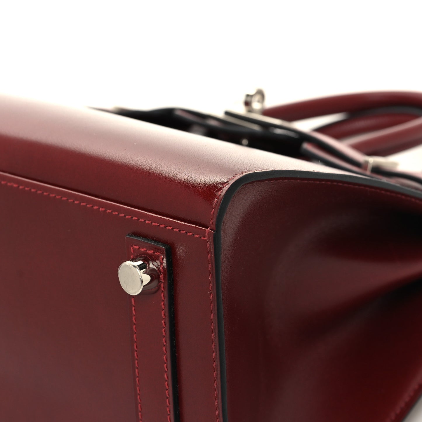 Box Birkin Sellier 25 Rouge H
