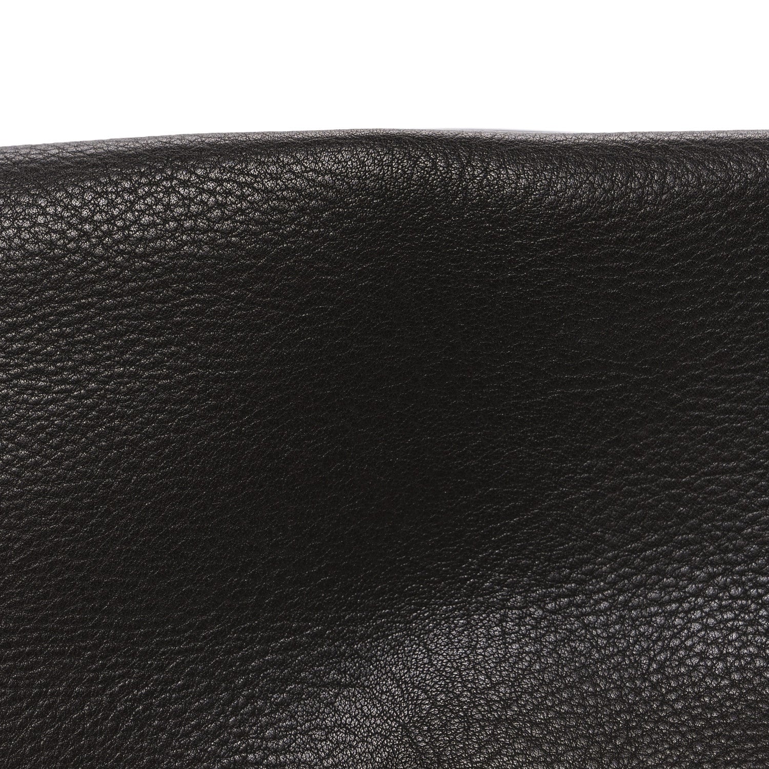 The Row Grained Calfskin Bourse Clutch Dark Brown 7 of 9