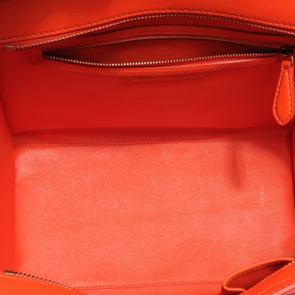 Celine Smooth Calfskin Mini Luggage Bright Orange 6 of 9