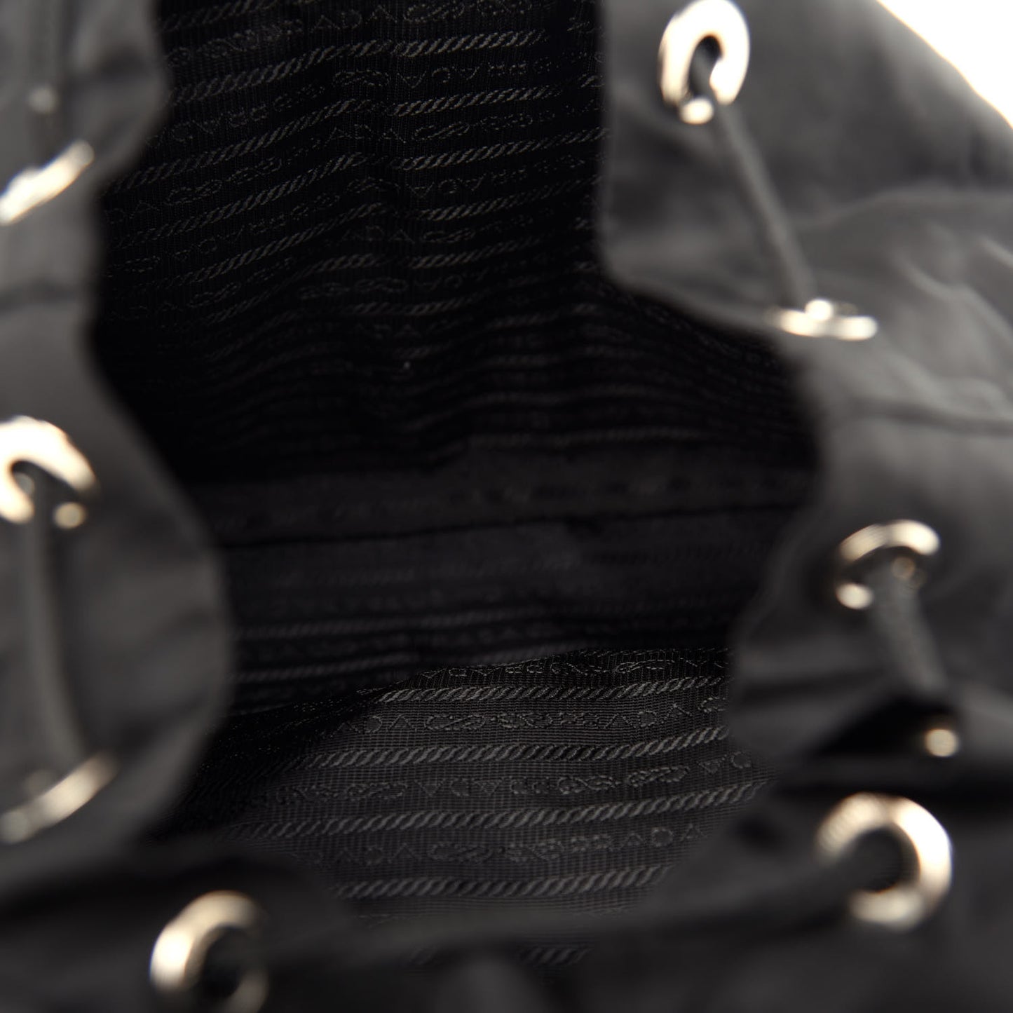 Nylon Vela Medium Backpack Black