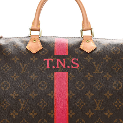 Louis Vuitton Monogram My LV Heritage Speedy Bandouliere 40 Fuchsia Rouge 7 of 14