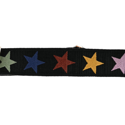 Valentino Garavani X JAMIE REID Canvas Embroidered Rockstud Guitar Strap Black 5 of 7
