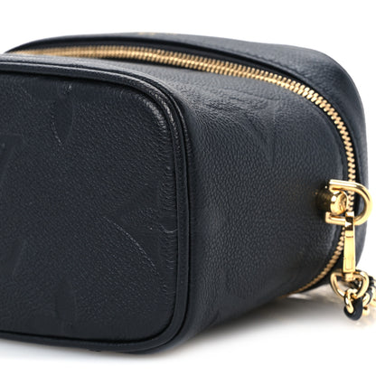 Louis Vuitton Empreinte Monogram Giant Vanity PM Black 9 of 10