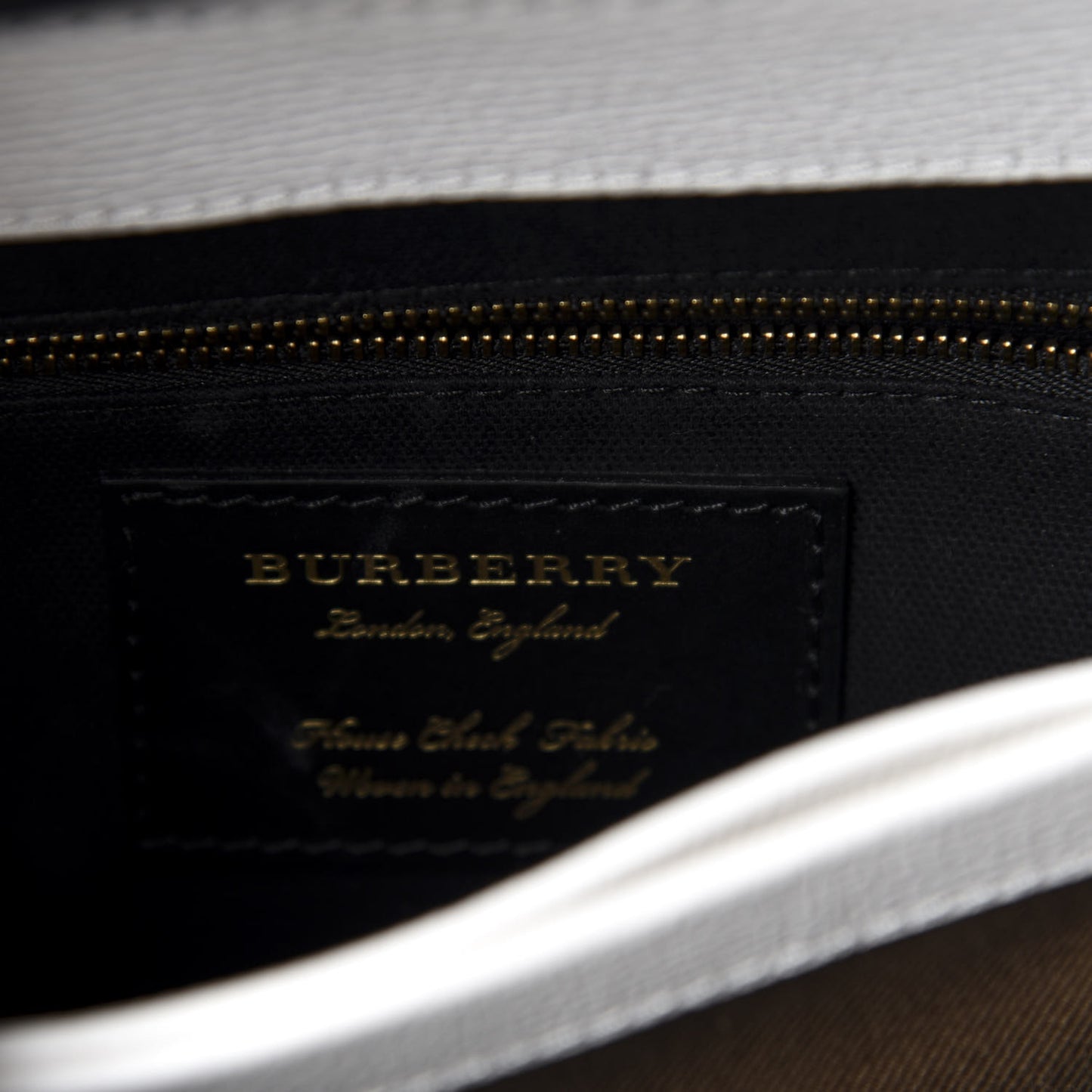 Derby Calfskin House Check Small Camberley Chalk White Black