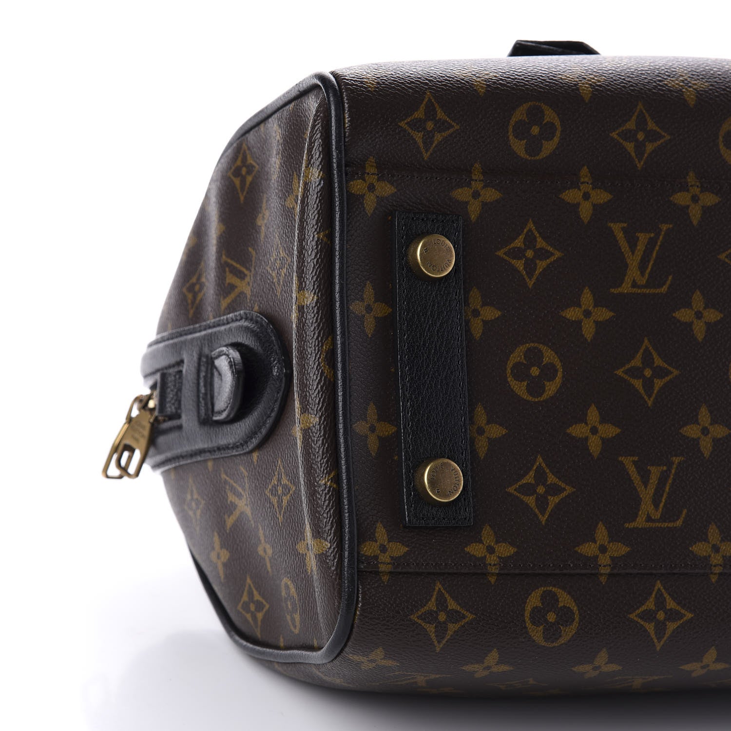 Louis Vuitton Monogram Golden Arrow Speedy Black 6 of 10